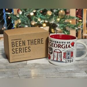 Starbucks University of Georgia Bulldogs Been There Series Coffee Mug Cup Dawgs
